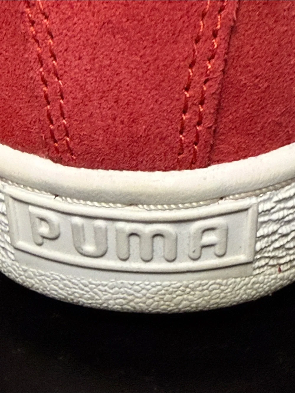 Puma Suede Men’s Sneakers Red Size 9